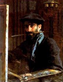 Etienne Dinet Portrait oil painting picture